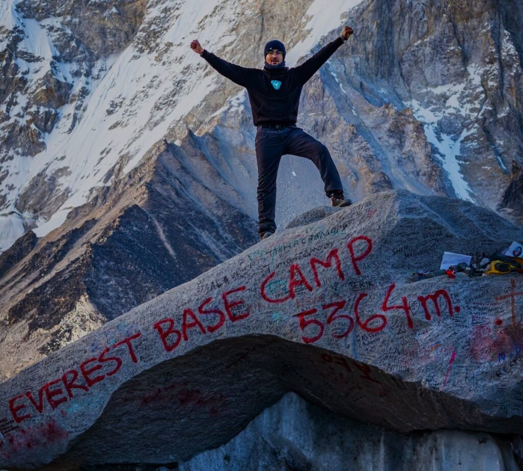 Everest base camp trek in Nepal