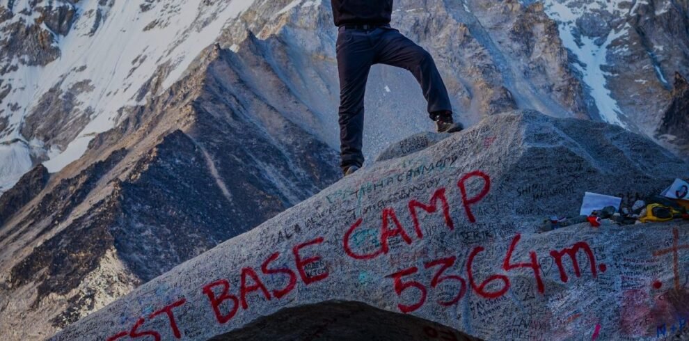 Everest base camp trek in Nepal