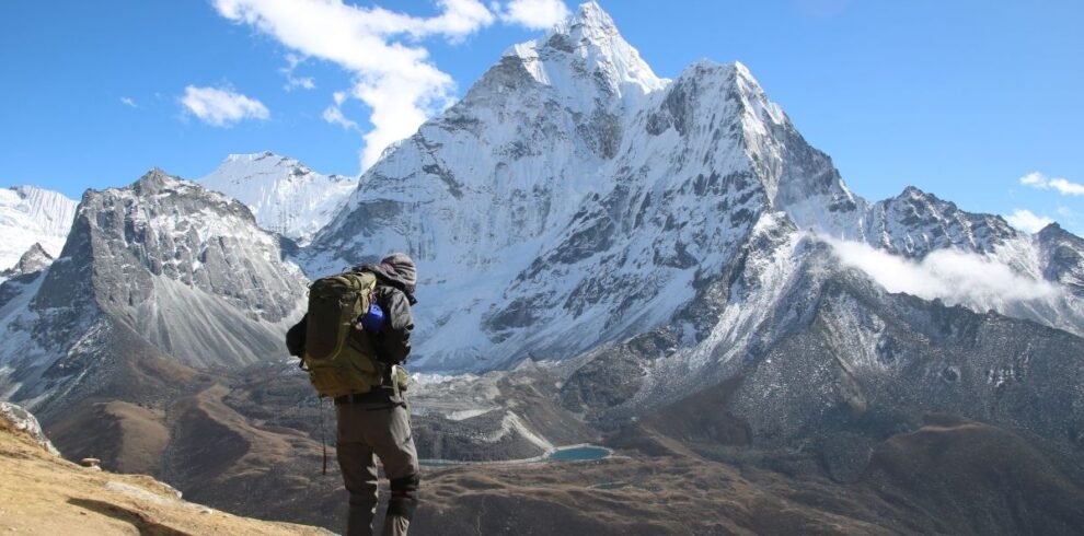 trekker-at-everest